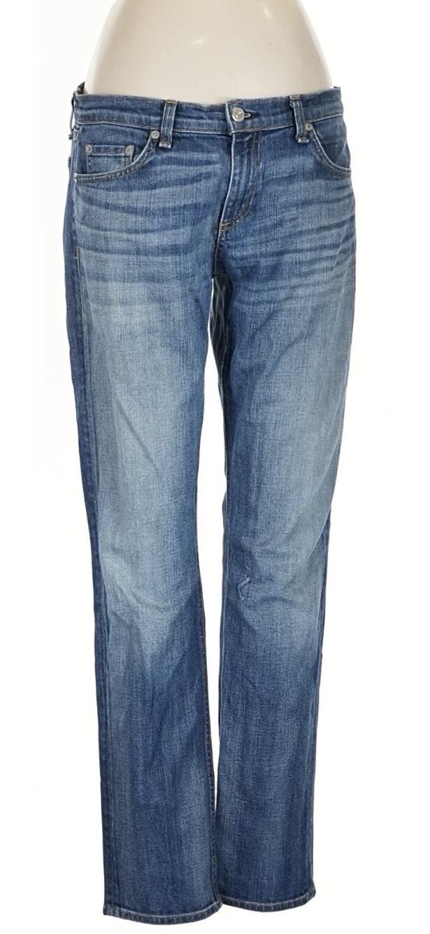 Rag & Bone The Dre Blue Jeans Medium Wash Size 29 Vintage Made In USA Denim